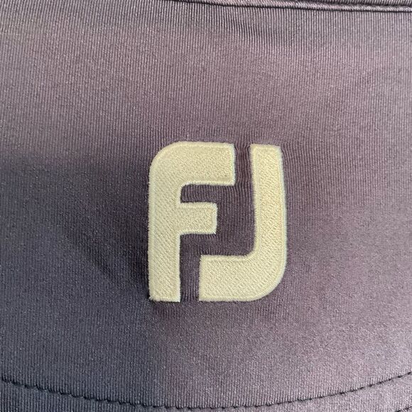 FootJoy Shirt Mens Size Large Golf Polo Navy Night Blue Short Sleeve Performance - Picture 6 of 9
